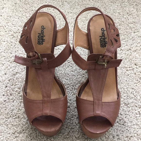 Charlotte Russe wedges - Picture 1 of 2